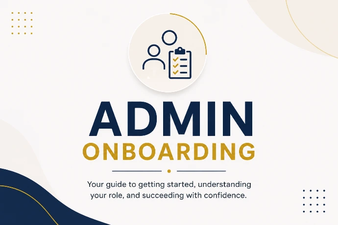 Admin Assistant Onboarding Program